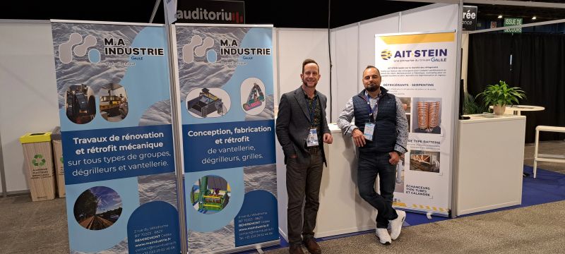 MA INDUSTRIE présent au salon Business Hydro